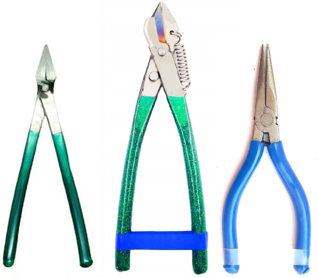 kunfaya 6'' Sansi Flat Plier + 6" Silk Thread Jewellery Making Cutter & Flat Nose Plier Hand Tool Kit-picture-35