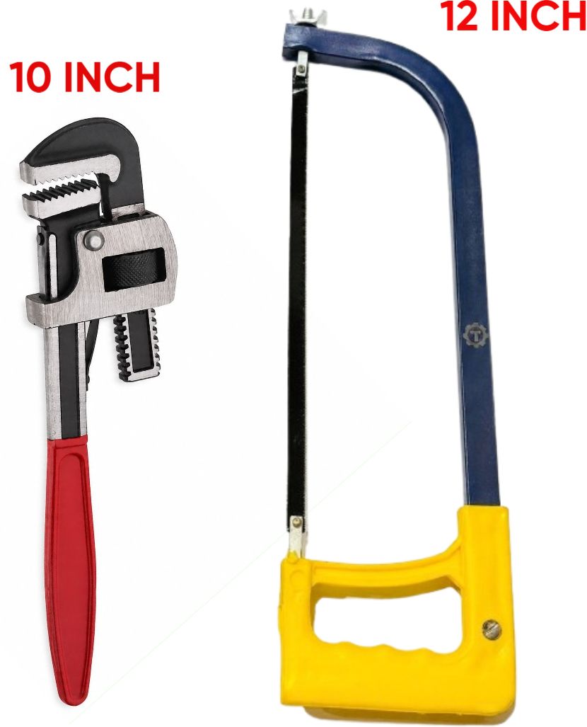 12INCH HECKSAW AND 10INCH PIPE WRENCH (PLUMBER TOOLS) Power & Hand Tool Kit-image-17