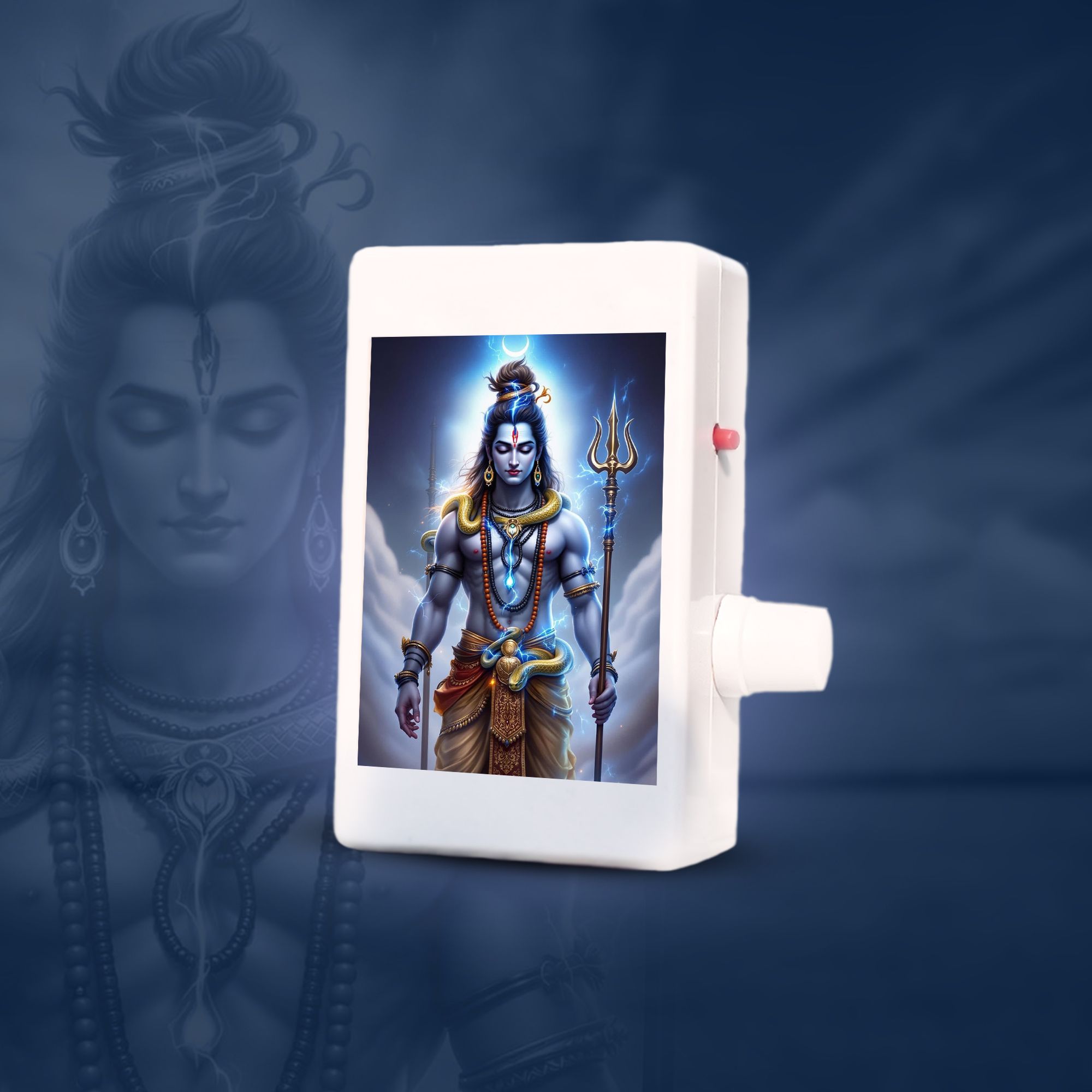 LORD SHIVA CHANTING BOX WITH LIGHTING PHOTO Prayer Kit-image-19