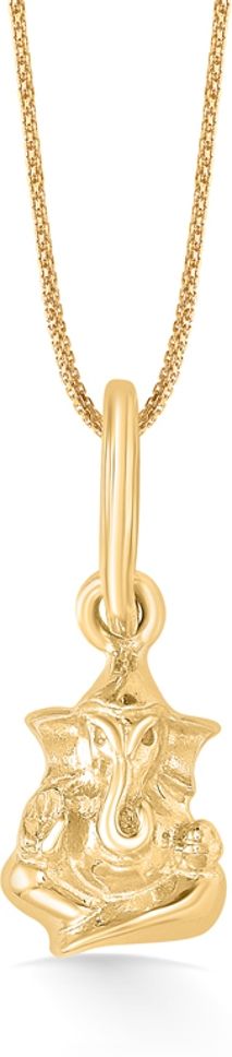 P.N.Gadgil Jewellers Vighnaharta Yellow Gold Religious Unisex Pendant 22kt Yellow Gold Pendant-image-17