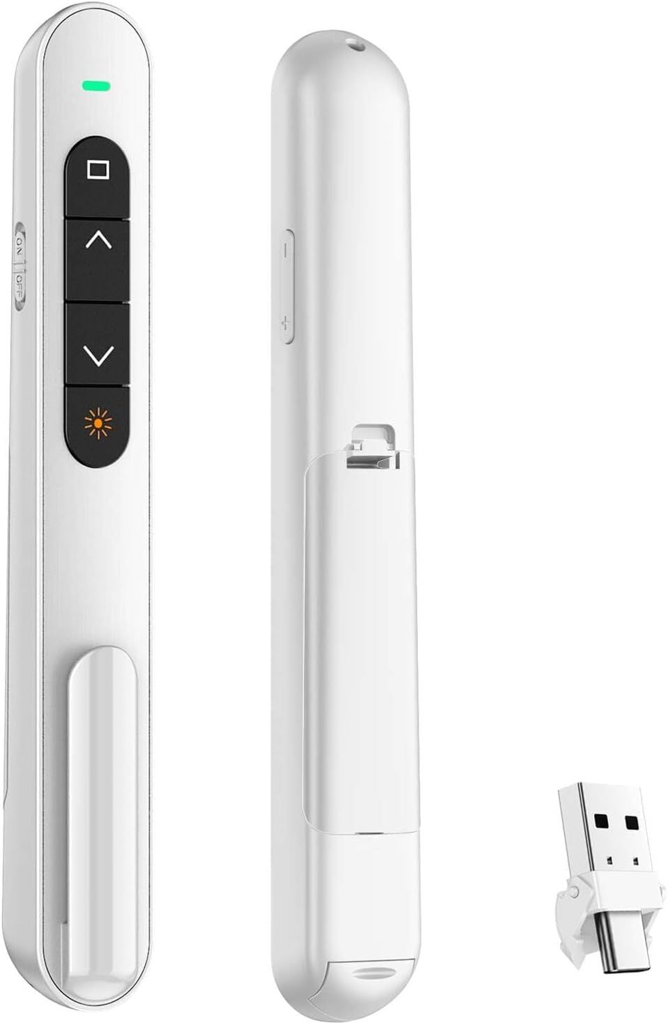 RTS USB/Type-C2 in 1 Laser Pointer|Wireless Presenter for Presentation|Slide Changer Laser Pointer Presenter-image-22
