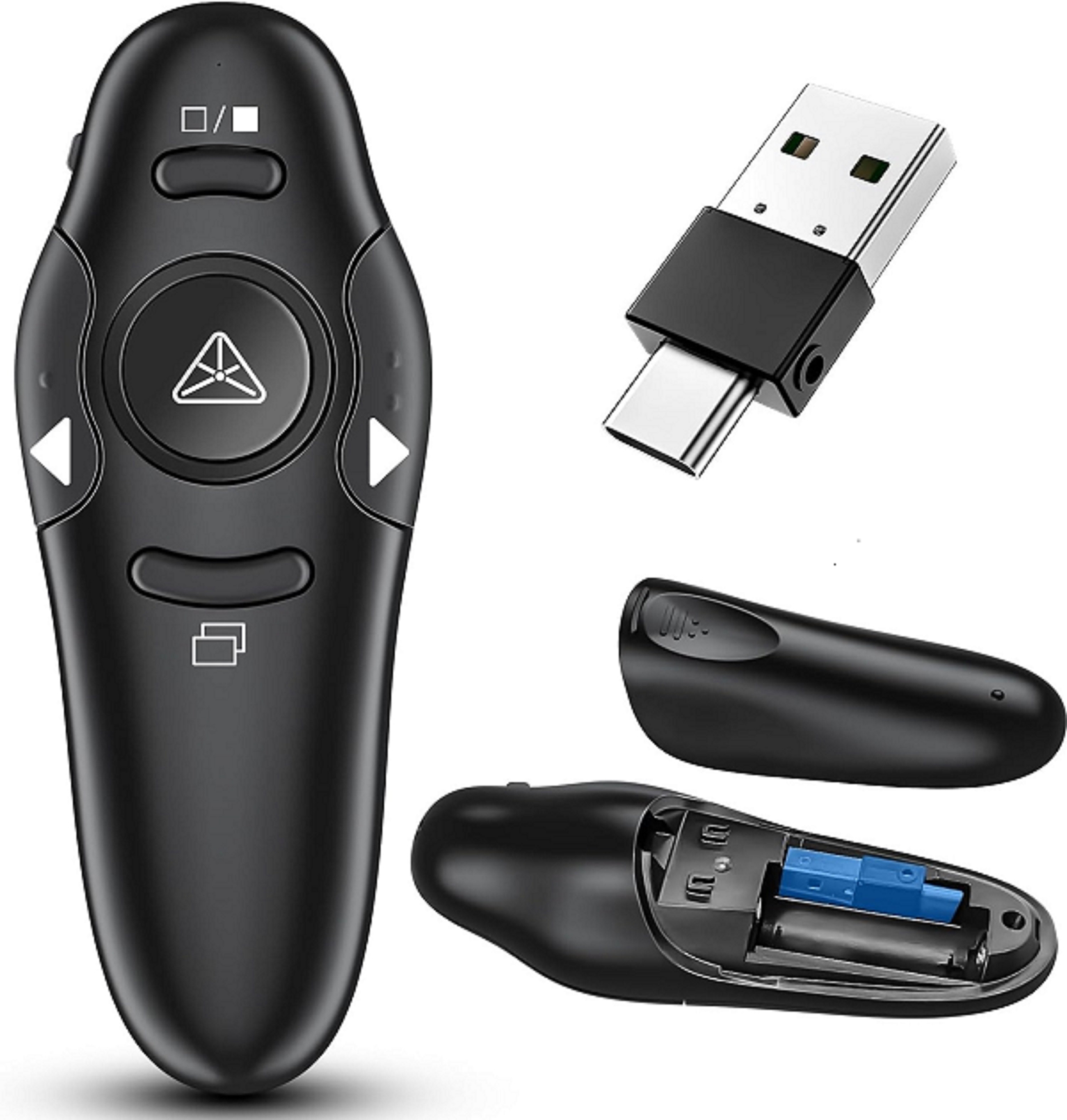 Jihaan USB Presenter PPT for Presentation 2024 Wireless Presenter Presenter image 1