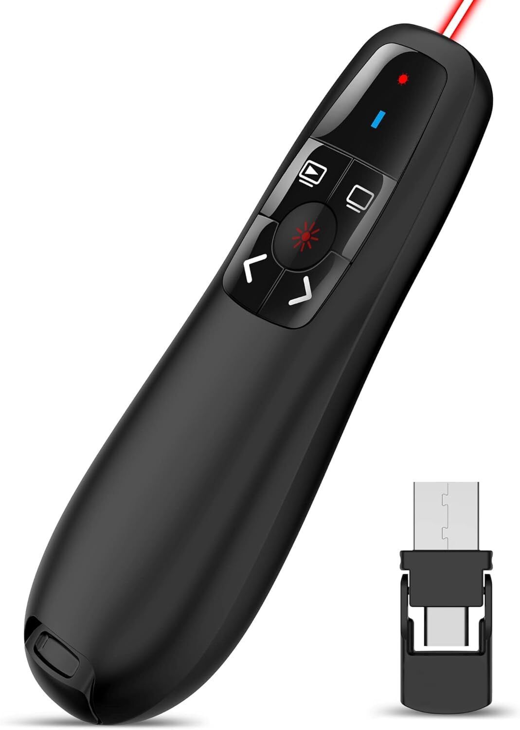 Jihaan Premium Wireless Presenter Professional Laser Point Presenter Slide Changer Controller, Presenter-picture-41