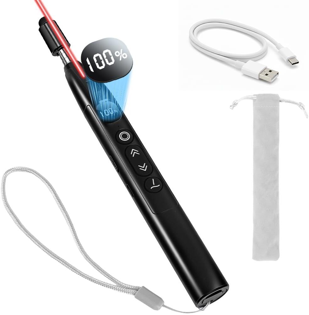 ZITRONIX Wireless Presentation Clicker Pen Climberty Presenter-image-12