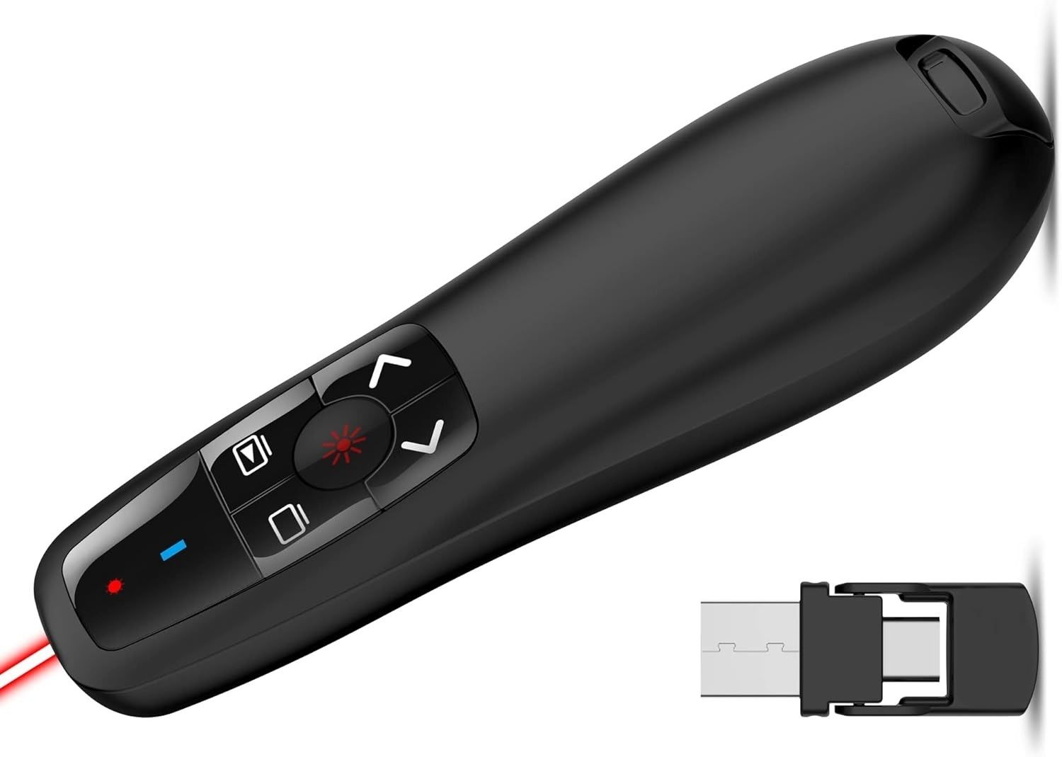 Jihaan presenter black laser Professional Laser Point Presenter Slide Changer Controller, Presenter-image-40
