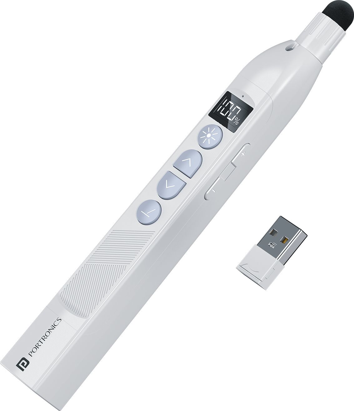 Portronics SlideMate 2 Wireless Presenter Remote, Rechargeable, Red Laser, Extendable, Slidemate Presenter-picture-15