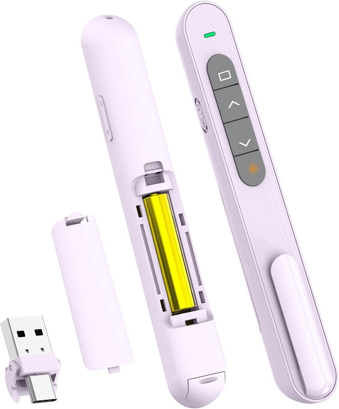 Jihaan PowerPoint Clicker Slide Advancer for Mac long rang ppt control Presenter image 1