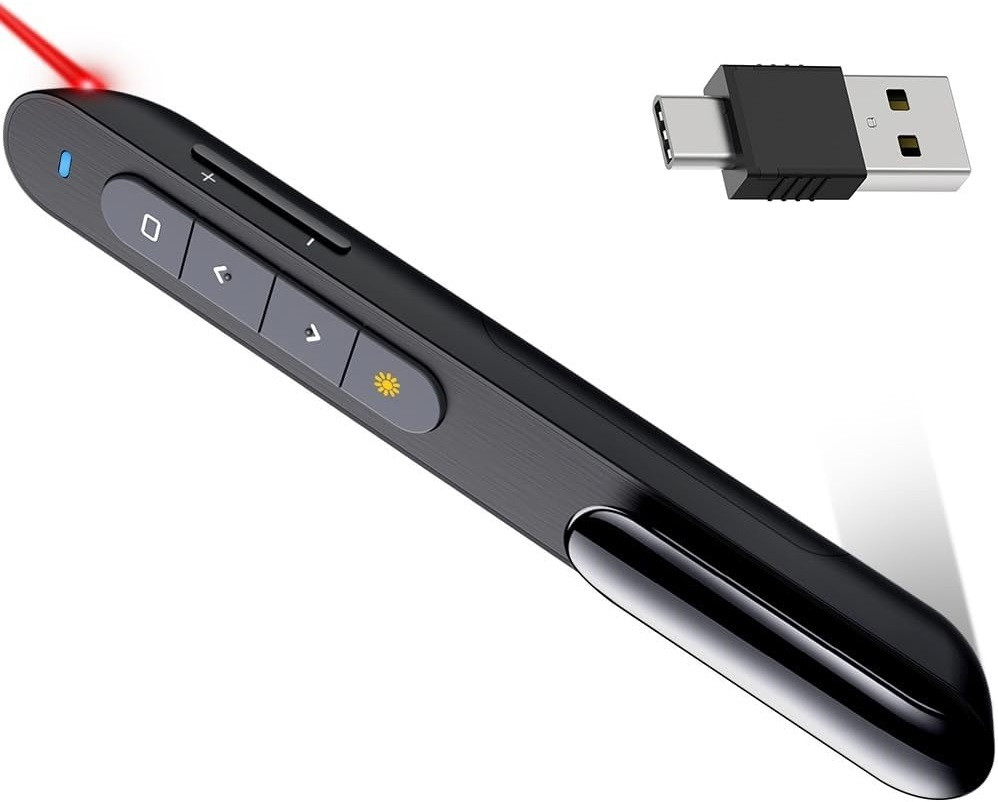 Jihaan pointer ppt slied changer presenter long rang ppt control Presenter image 1