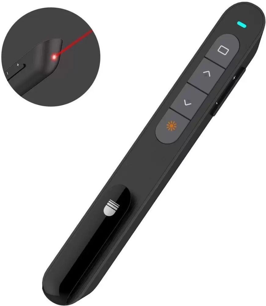 Solomon 2.4Ghz USB Wireless Presenter Pointer PPT RF Remote Control Pen Clicker 2.4Ghz USB Wireless Presenter Presenter-image-12