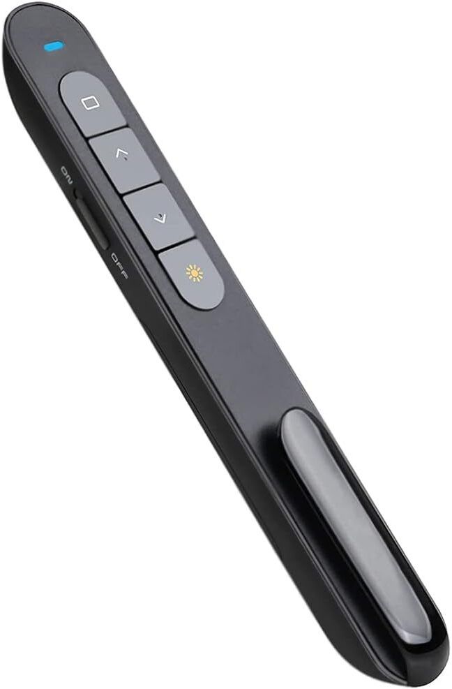 spincart USB Wireless Presentation Remote, PowerPoint Remote PPT Clicker Slide Changer Laser Pointer Presenter-image-11