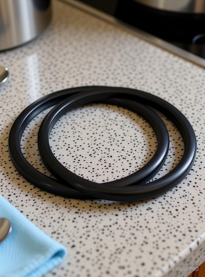 Compatible with GreenChef Namo|Coral|Unique| Evok Aluminium Outer Lid Pressure Cooker 3 Litres(Pack of 2) 165 mm Pressure Cooker Gasket-image-29