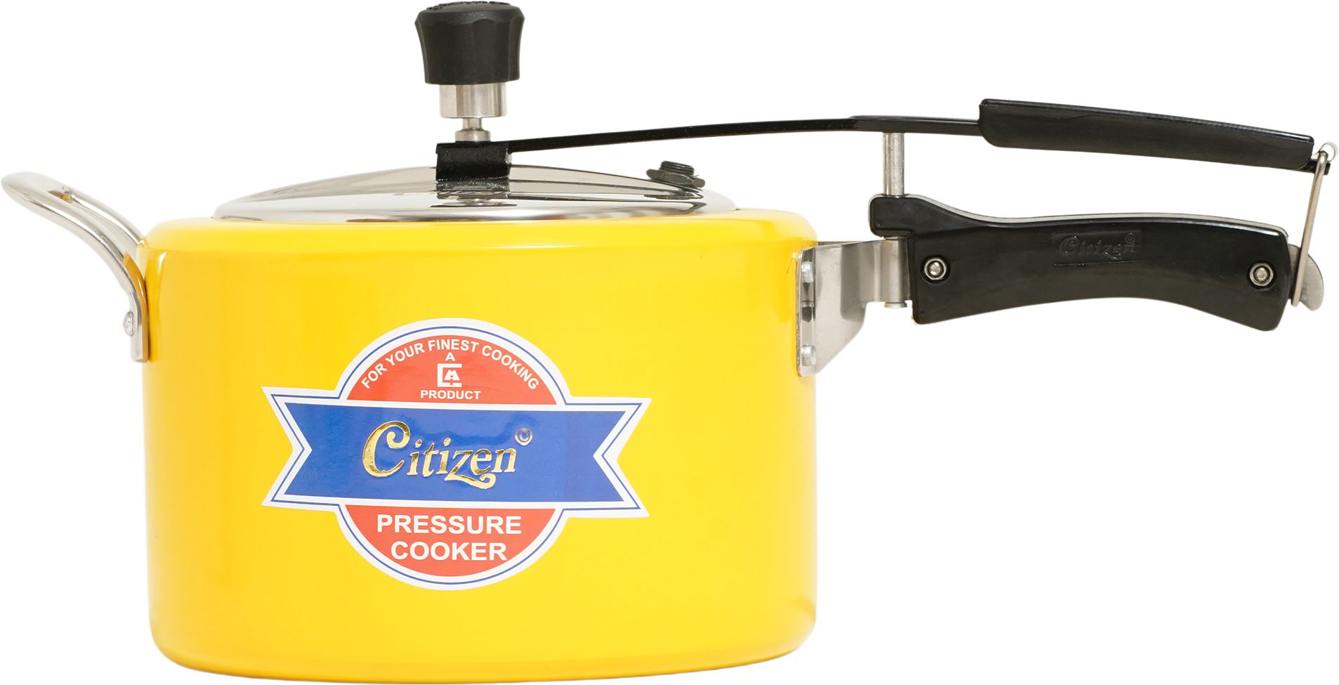 Citizen Smart 3 Ltr Color yellow Glossy with SS Lid & Induction + Gas Compatible 3 L Induction Bottom Pressure Cooker-image-19
