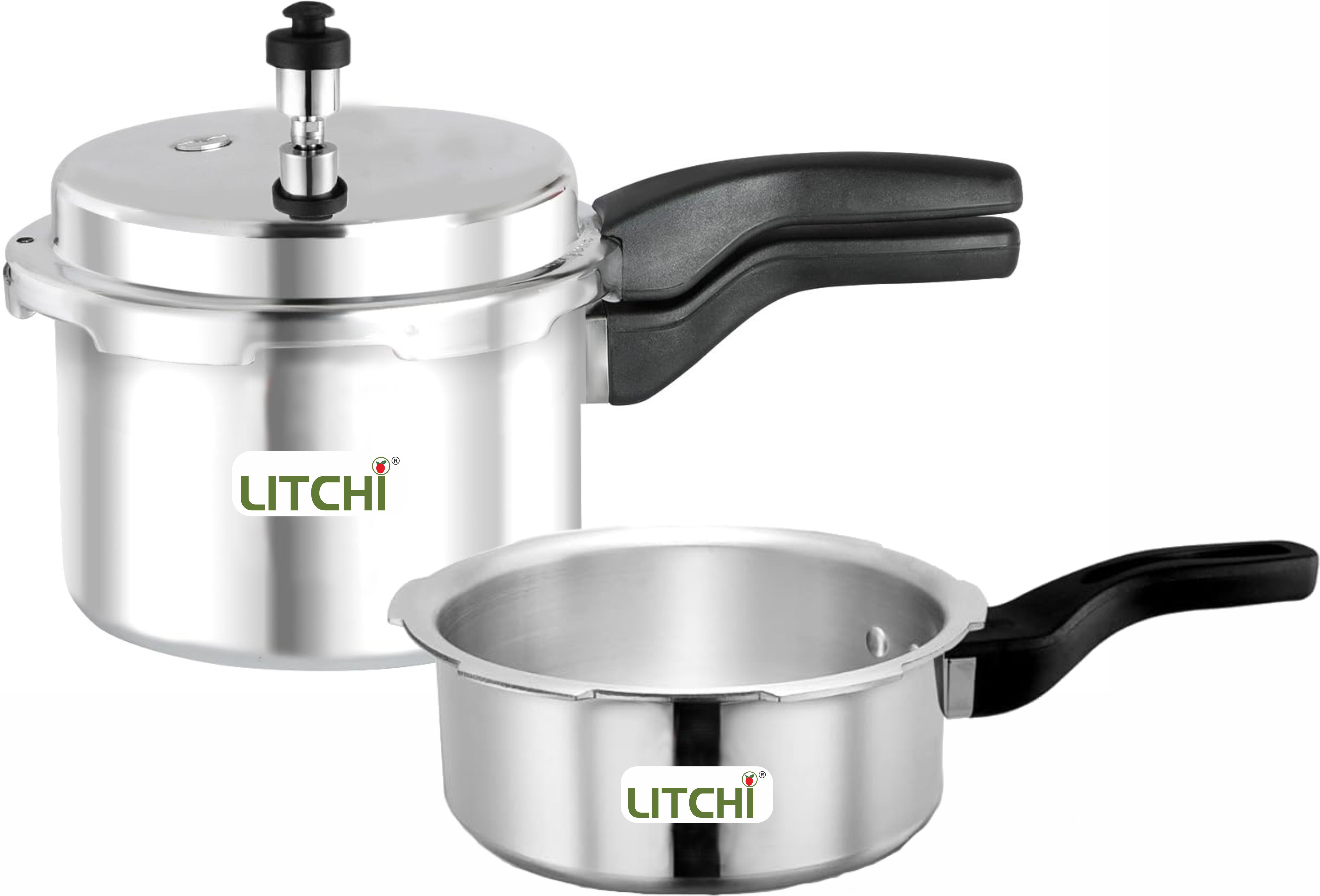 Aluminium Outerlid Combo 2 L, 3 L Pressure Cooker