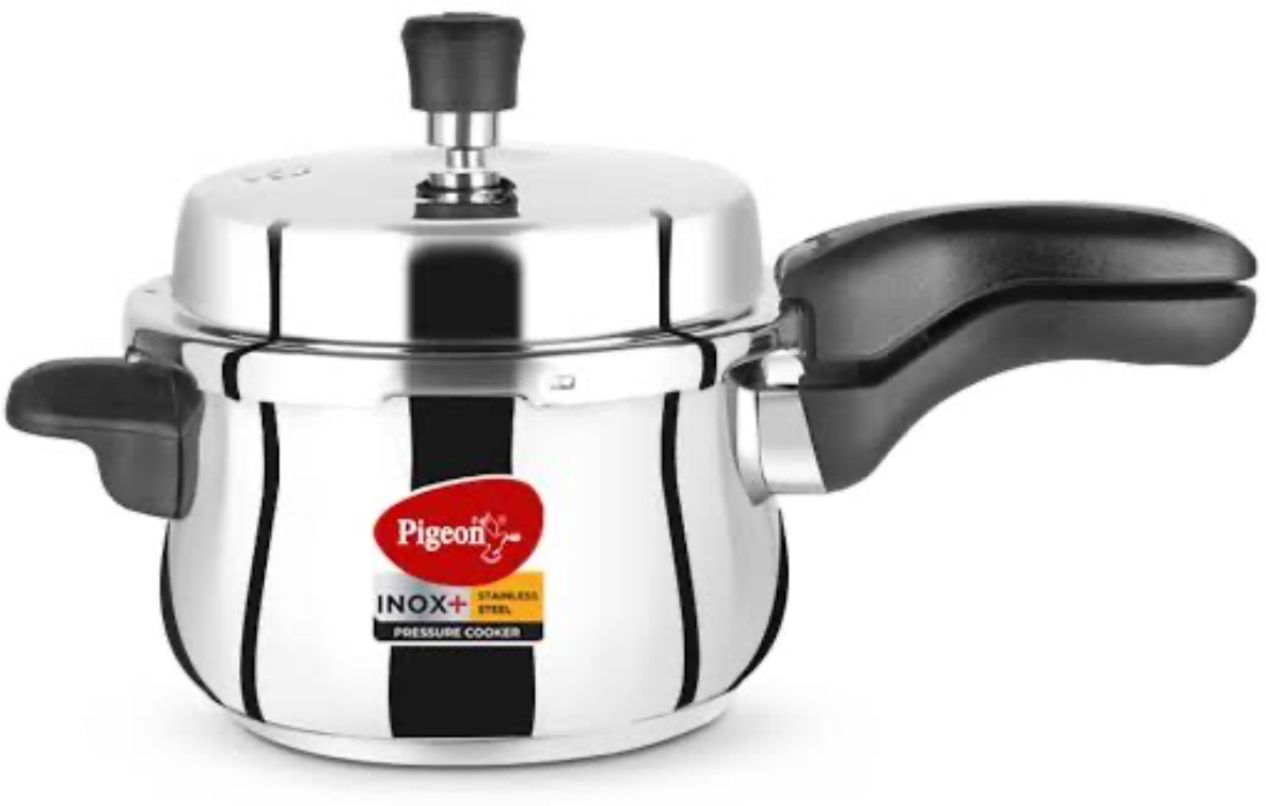 INOX PLUS OUTER LID SS 5 L Induction Bottom Pressure Cooker-image-15