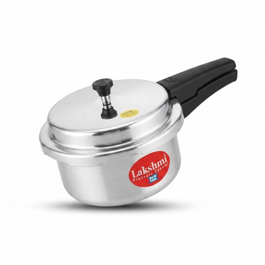 Lakshmi Aluminium Pressure Pan Senior Outer Lid 4.5 L Pressure Cooker 5 L Pressure Cooker & Pressure Pan-image-26