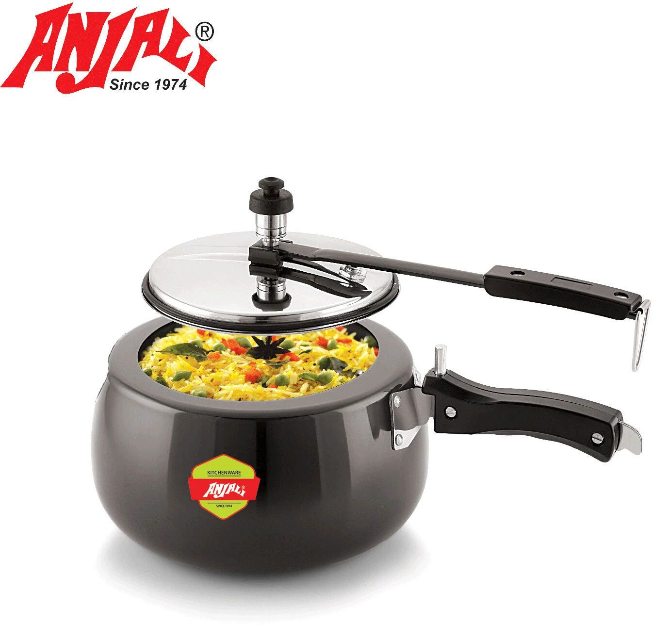 CARBON JADE Induction Cooker with Inner Lid High-Quality Construction 2 L Induction Bottom Pressure Cooker-image-42