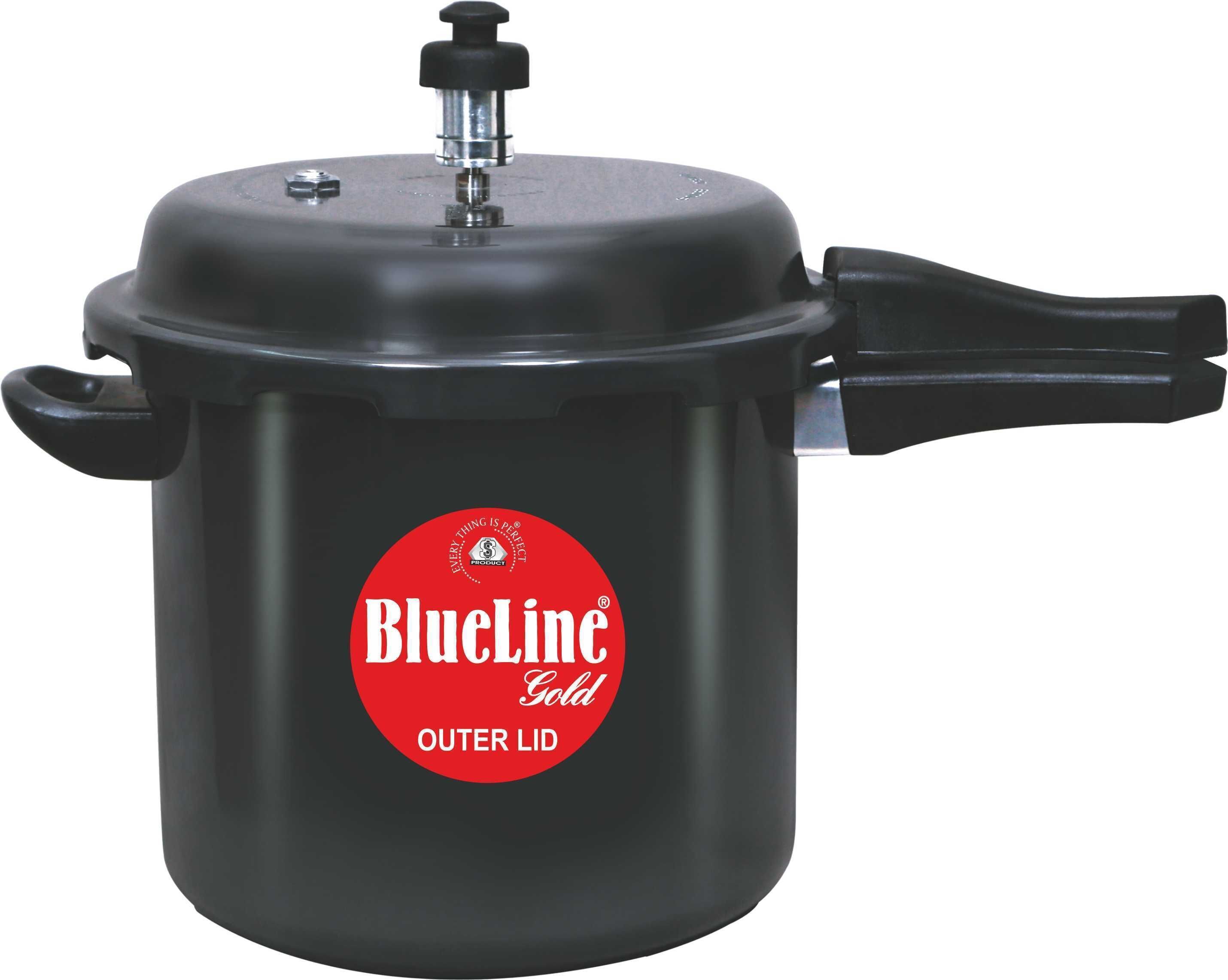 ISI Certified Hard Anodised Black01 9 L Induction Bottom Pressure Cooker-image-8
