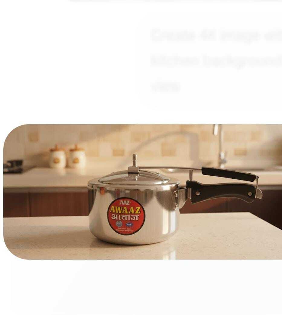 awaaz pressure cooker 3ltr induction 3 L Induction Bottom Pressure Cooker-image-10