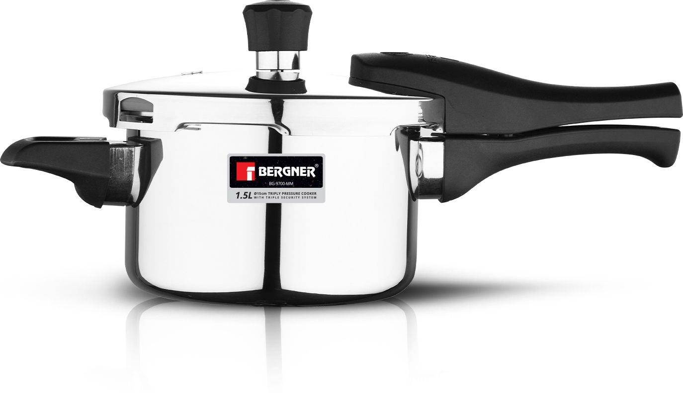 Argent Elements Triply Pressure Cooker Outer Lid, Healthy Cooking, 1.5 L Induction Bottom Pressure Cooker-image-49