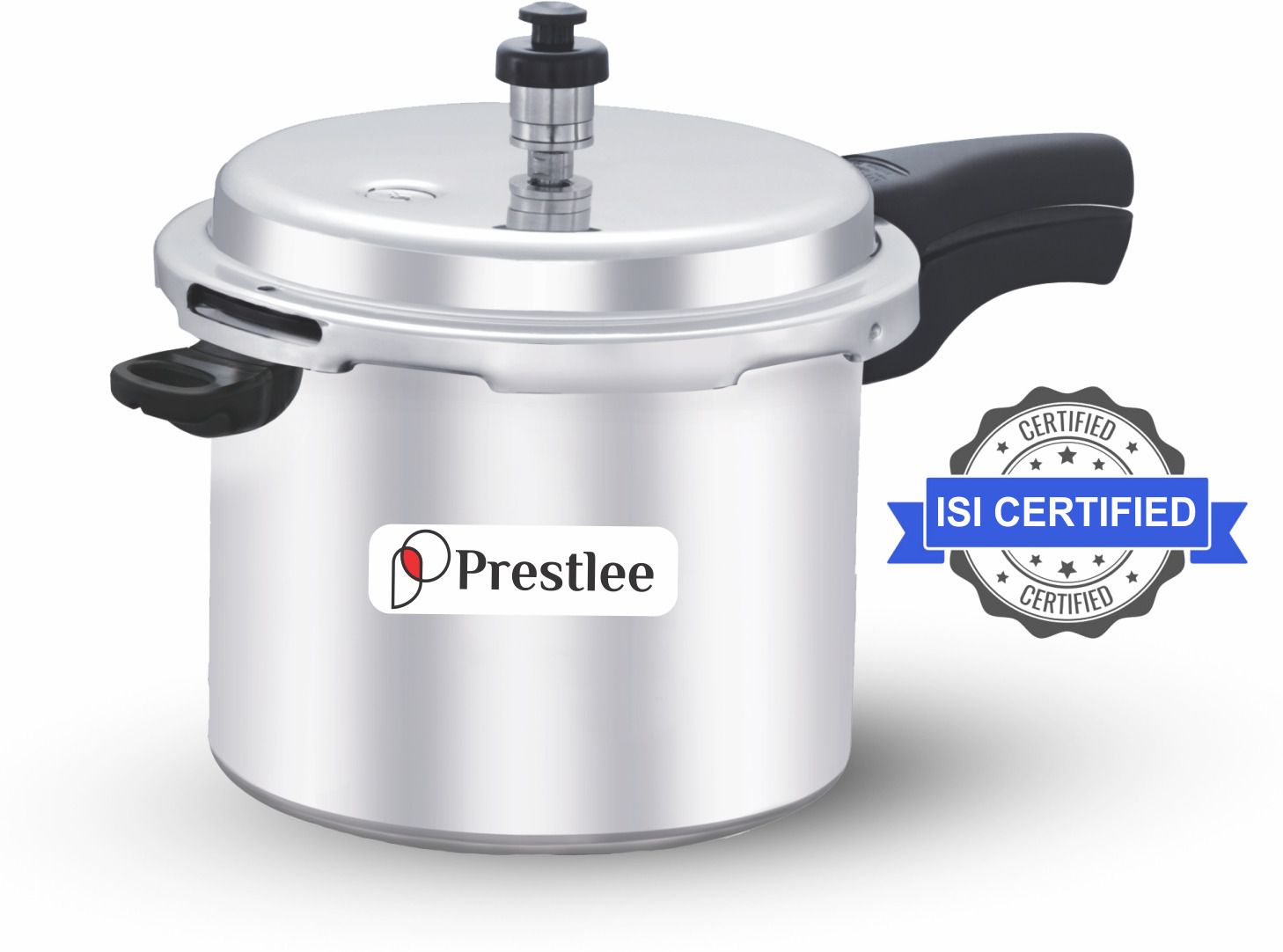 DELUXE 5 Liter Aluminium Outer lid Pressure Cooker 5 L Pressure Cooker