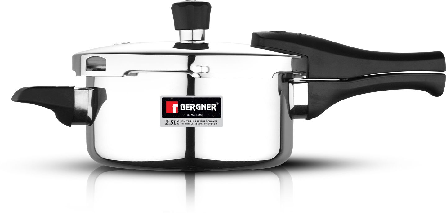 Argent Elements Triply Pressure Cooker Outer Lid, Healthy Cooking, 2.5 L Induction Bottom Pressure Cooker-image-47