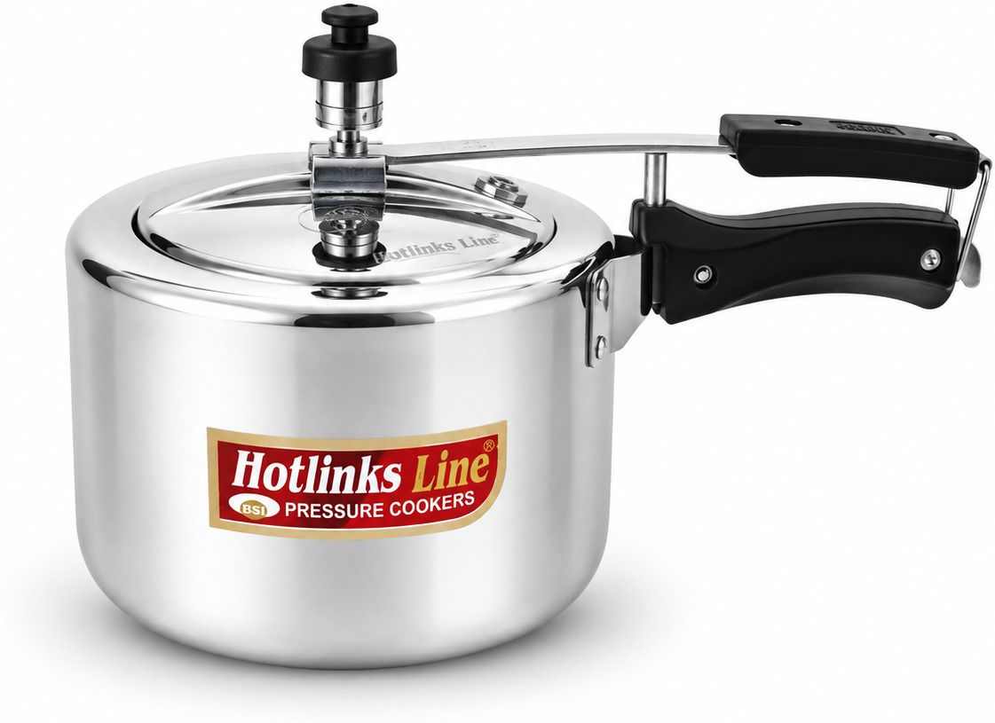 Heavy Base Aluminium Pressure Cooker 2 L Pressure Cooker-image-32