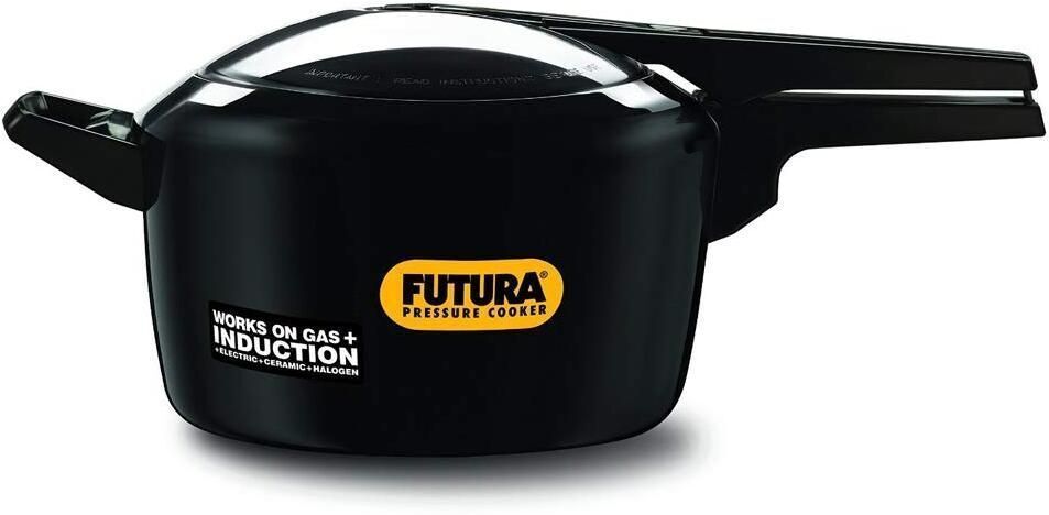 hawkins Futura 5 Litre Pressure Cooker, Hard Anodised Inner Lid Cooker 5 L Induction Bottom Pressure Cooker-picture-11