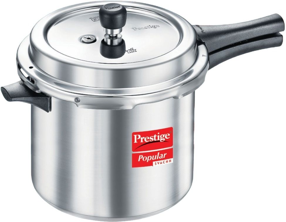 prestige Popular Svachh| Controls Spillage|Metallic Safety Plug|5 Years Warranty 12 L Pressure Cooker-picture-36