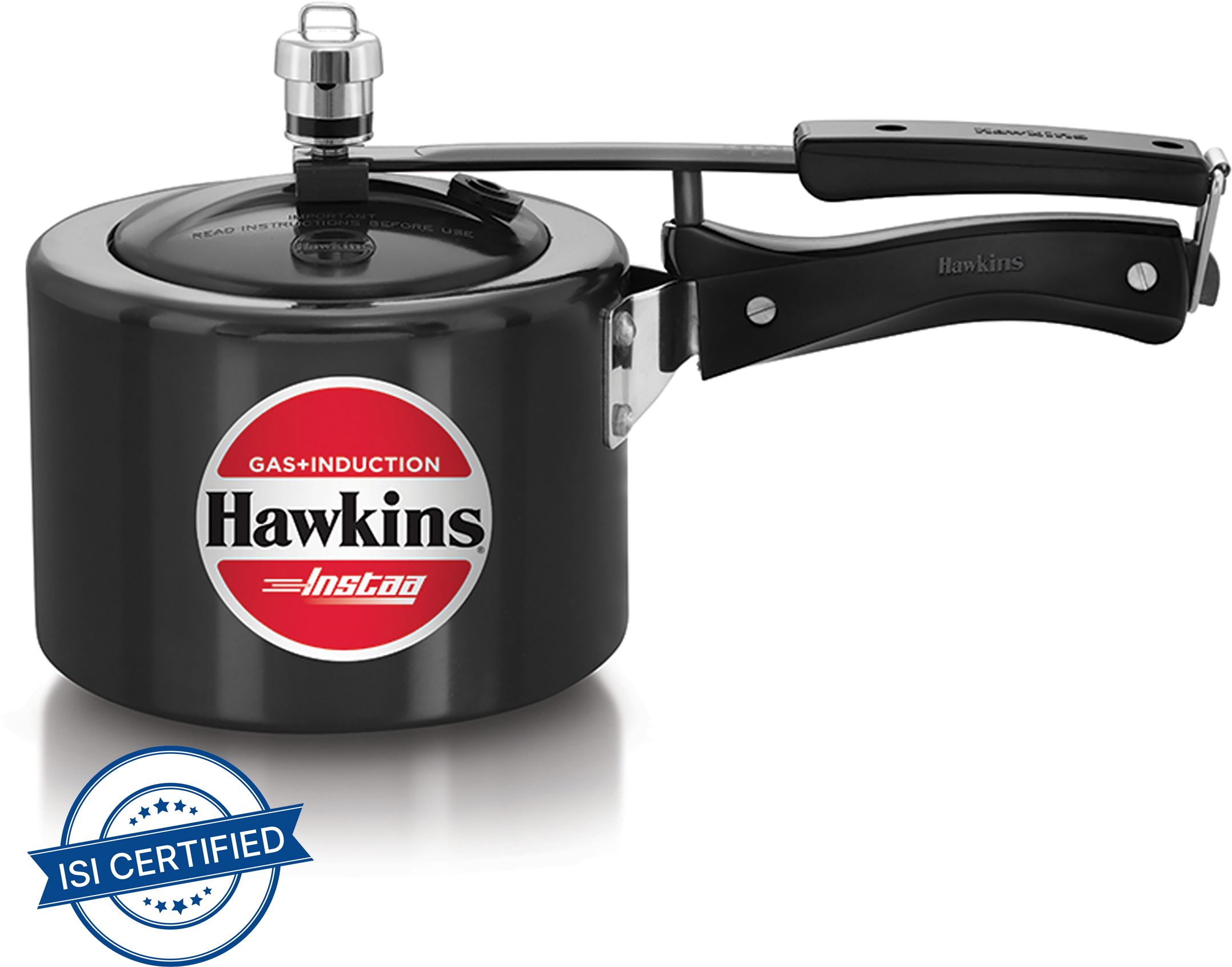 hawkins Instaa, Inner Lid, Tall Body, Black (IIH2T) 2 L Induction Bottom Pressure Cooker-picture-11