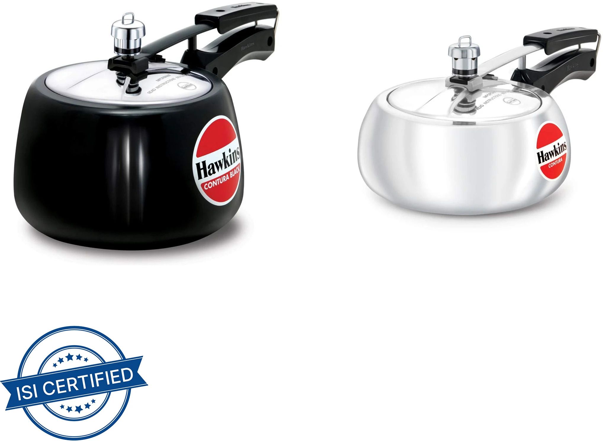 HAWKINS CONTURA BLACK AND HAWKINS CONTURA 3 L, 2 L Pressure Cooker-image-38