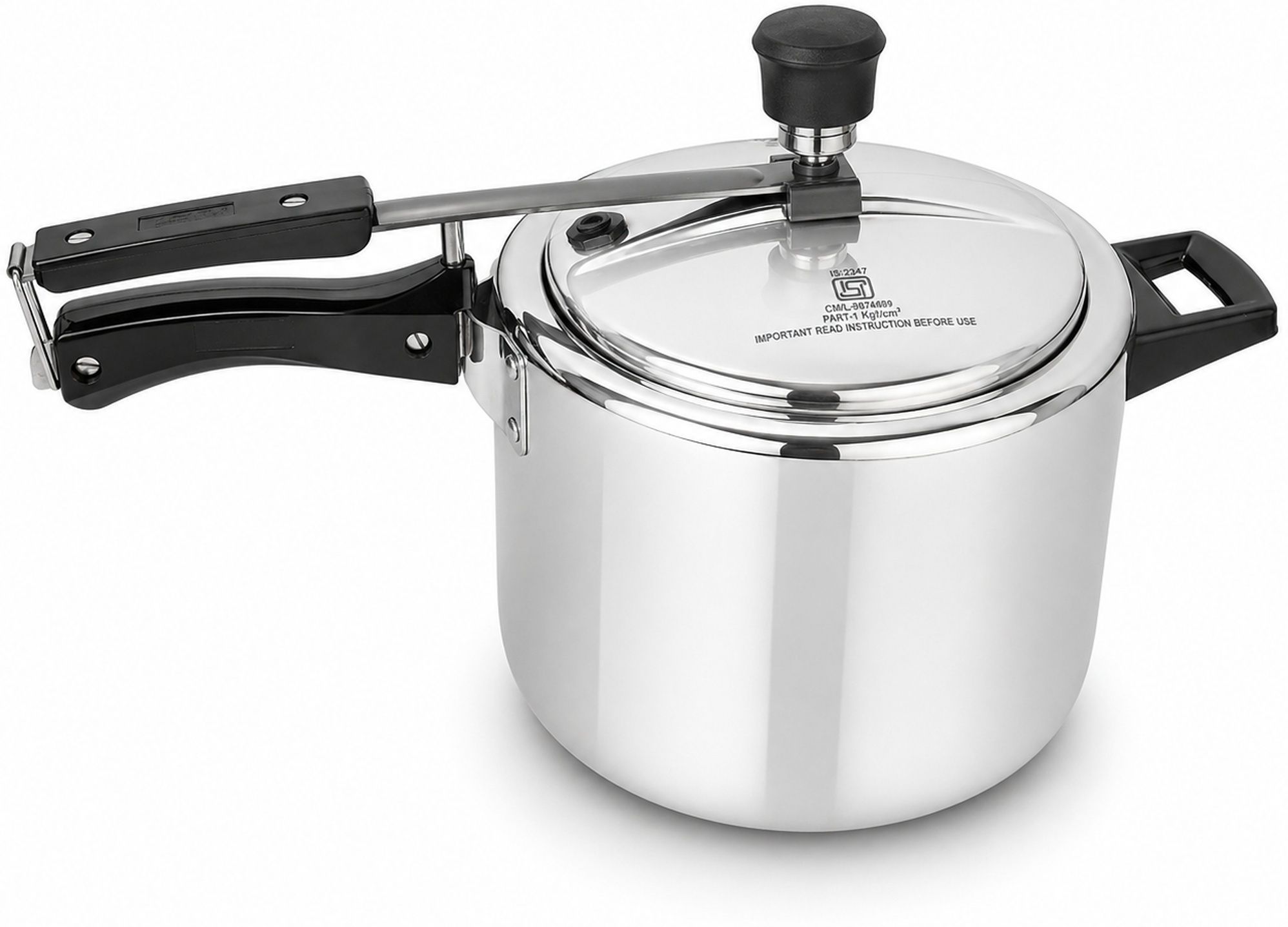 aanya home craft Pressure Cooker | Home Kitchen Cooking, Rice, Dal, Curry, Vegetables 5 L Induction Bottom Pressure Cooker-picture-38