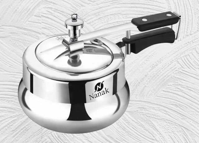 NANAK 2L Aluminium Pressure Cooker for Dal Rice Curry & Daily Cooking 2 L Pressure Cooker-image-27