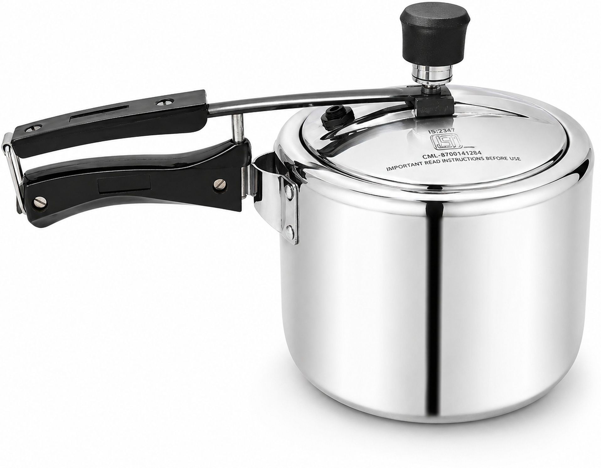 aanya home craft Pressure Cooker | Home Kitchen Cooking, Rice, Dal, Curry, Vegetables 3 L Induction Bottom Pressure Cooker-picture-26