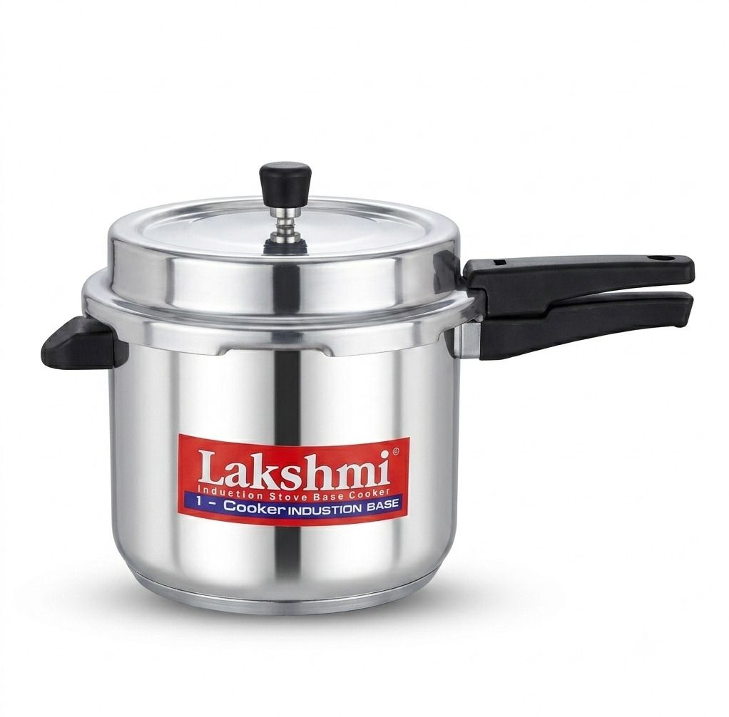 Lakshmi Aluminium Induction Outer Lid Pressure Cooker 10 L Pressure Cooker 10 L Induction Bottom Pressure Cooker-image-28