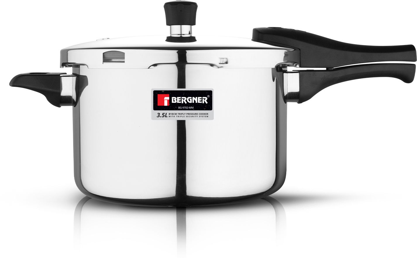 Argent Elements Triply Pressure Cooker Outer Lid, Healthy Cooking, 3.5 L Induction Bottom Pressure Cooker-image-48