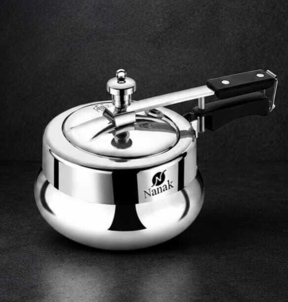 Induction Bottom Pressure Cooker , 2LTR Pressure Cooker Aluminium , Inner Lid 2 L Induction Bottom Pressure Cooker & Pressure Pan-image-0