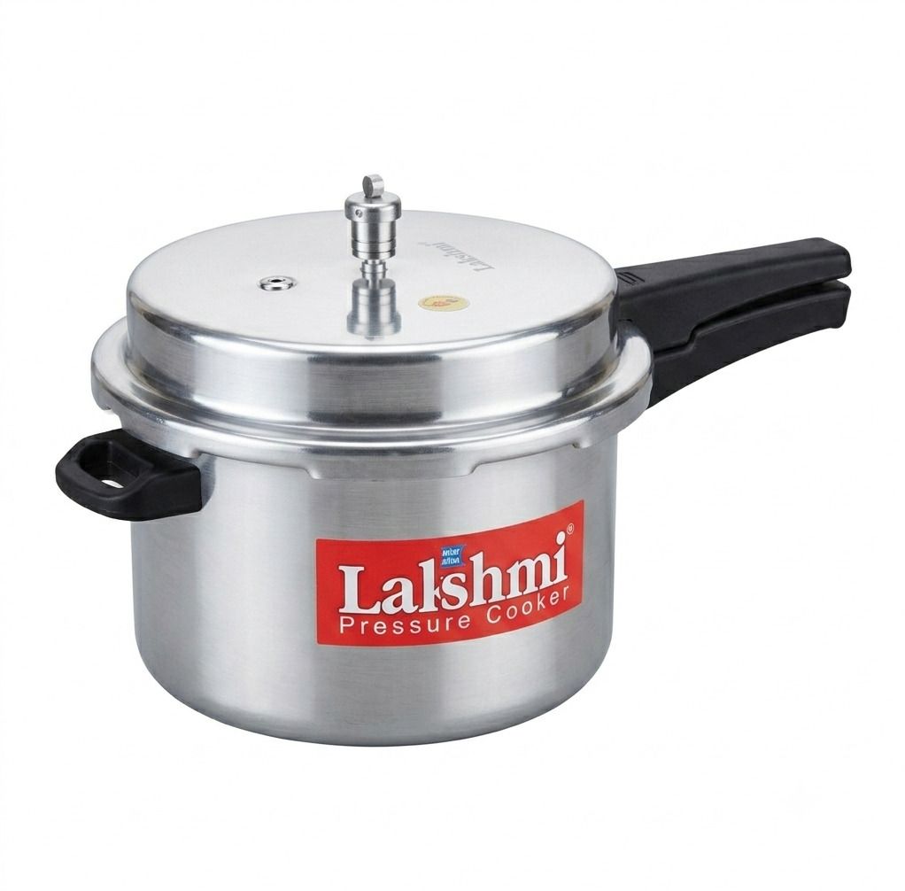 Lakshmi 10 L Aluminium Pressure Cooker Outer Lid | ISI 10 L Pressure Cooker-image-25