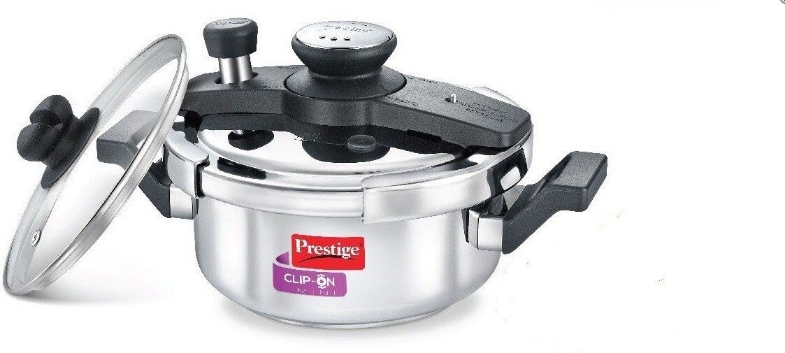 prestige SS Clip On 2 Ltr 2 L Induction Bottom Pressure Cooker-picture-15
