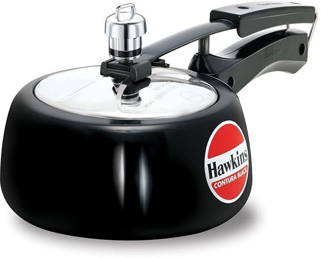 Hawkins Contura Black 2 litre Pressure Cooker 2 L Pressure Cooker-image-37