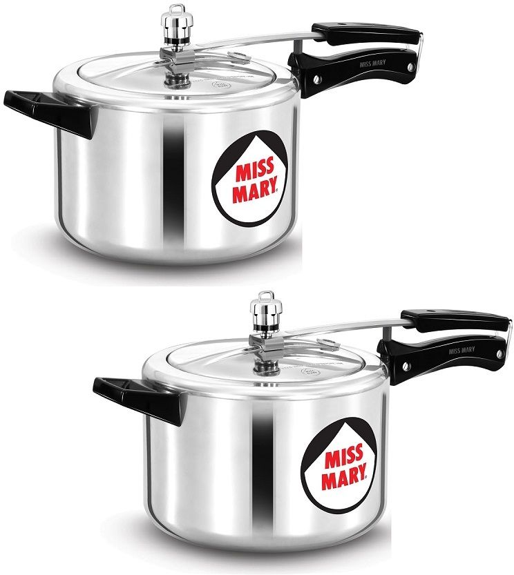 Miss Mary Induction Pressure Cooker 5L(IMM50), 3L Wide (IMM3W) 5 L, 3 L Induction Bottom Pressure Cooker-image-6