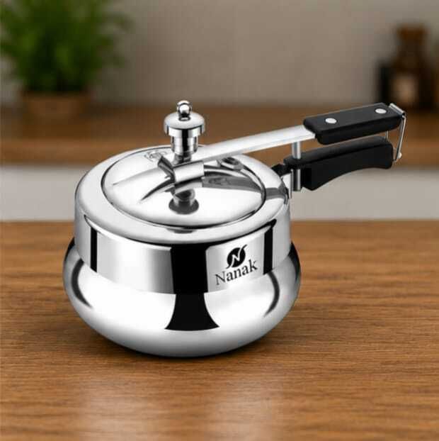 INDUCTION BASE PRESSURE COOKER 2LTR ALUMINIUM PRESSURE COOKER 2 L Induction Bottom Pressure Cooker-image-7