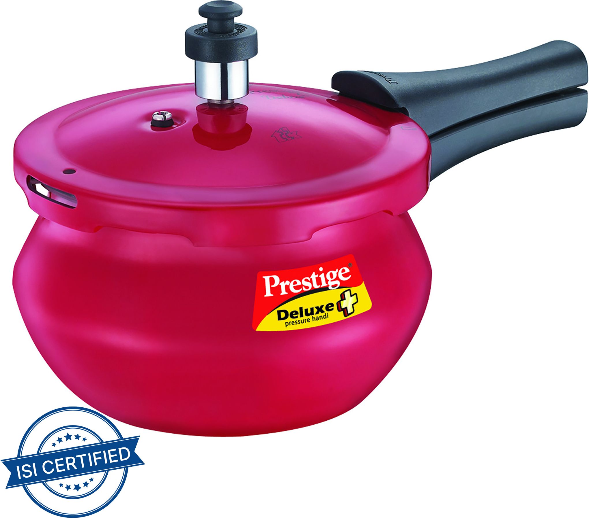 Deluxe Plus Baby Handi Red 2 L Induction Bottom Pressure Cooker-image-40