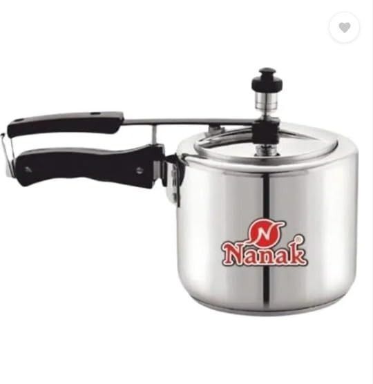 nanak metal industries nanak 2L Round 2 L Induction Bottom Pressure Cooker-picture-23