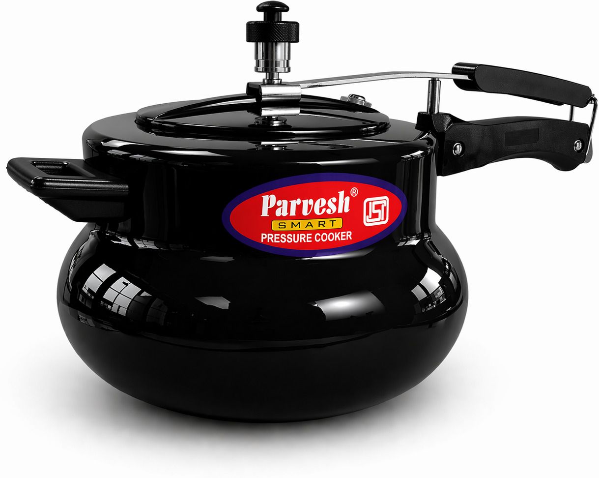 ps parvesh smart 3 Litre Induction Base Handi Pressure Cooker | Inner Lid | ISI Certified 3 L Induction Bottom Pressure Cooker-picture-10