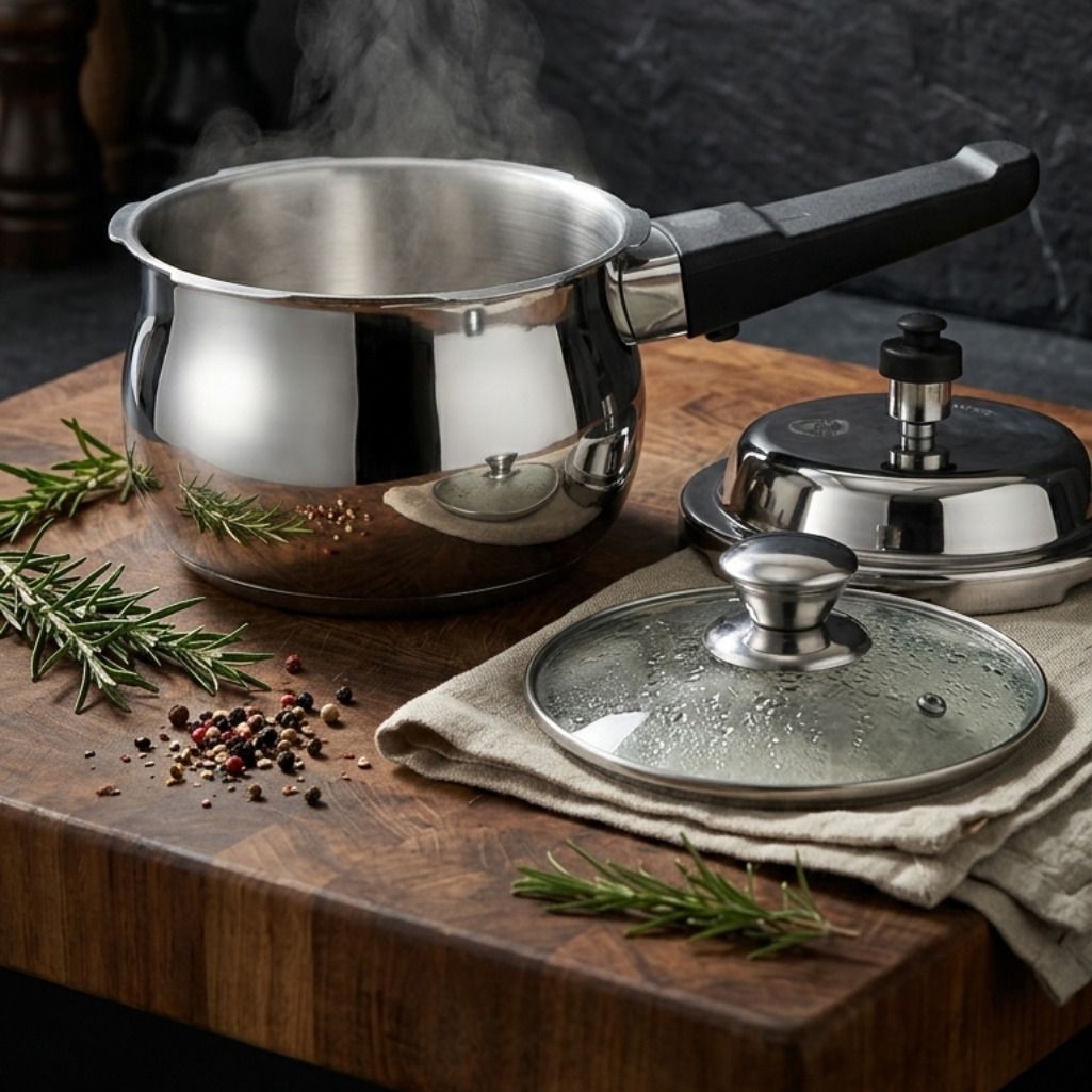 NRI 3.5 L Induction Bottom Pressure Cooker-image-1