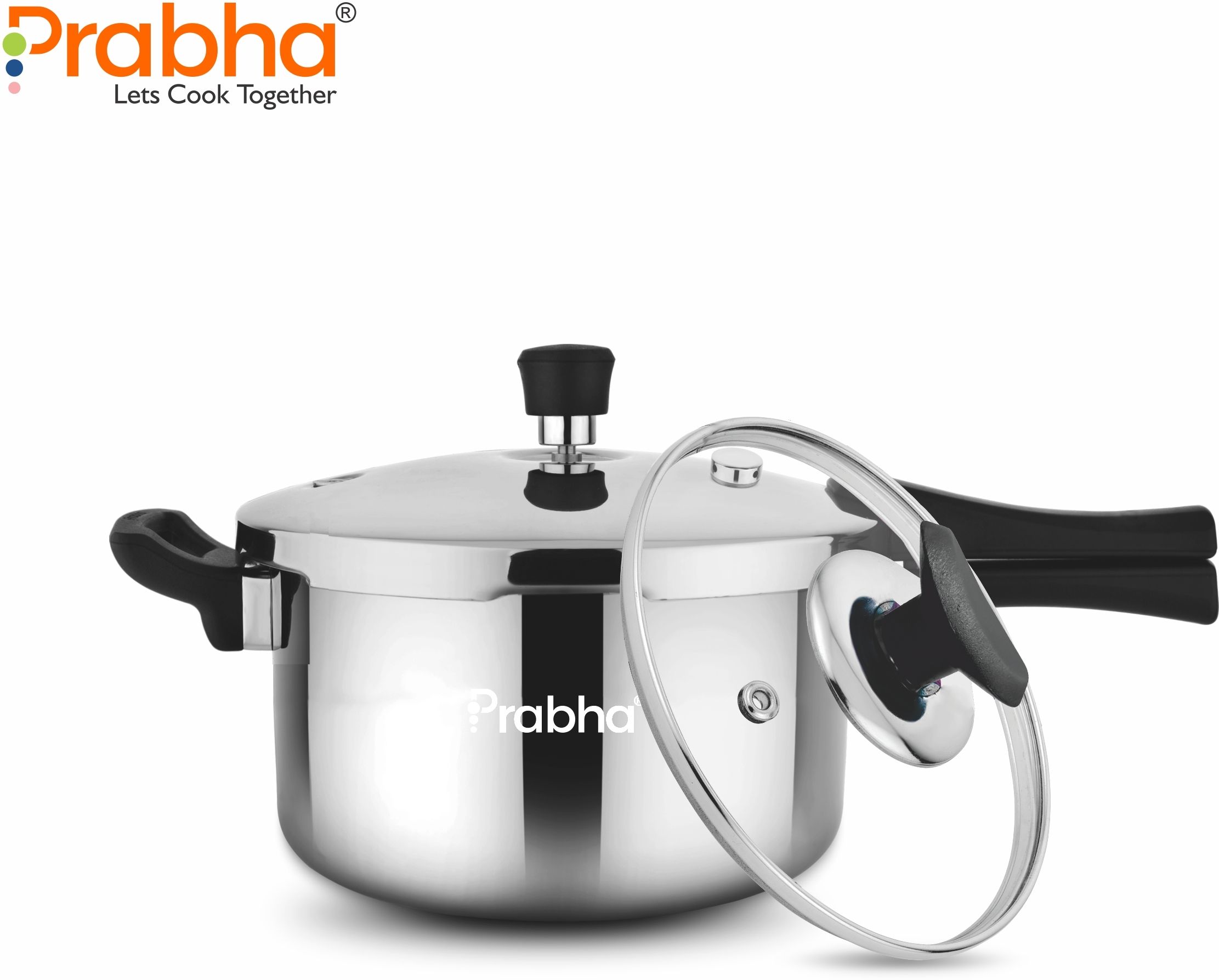 prabha TriPly Whizz Plus Bakelite Handle Pressure Cooker,With ISI Certified, Outer Lid, 1 L Induction Bottom Pressure Cooker-picture-12