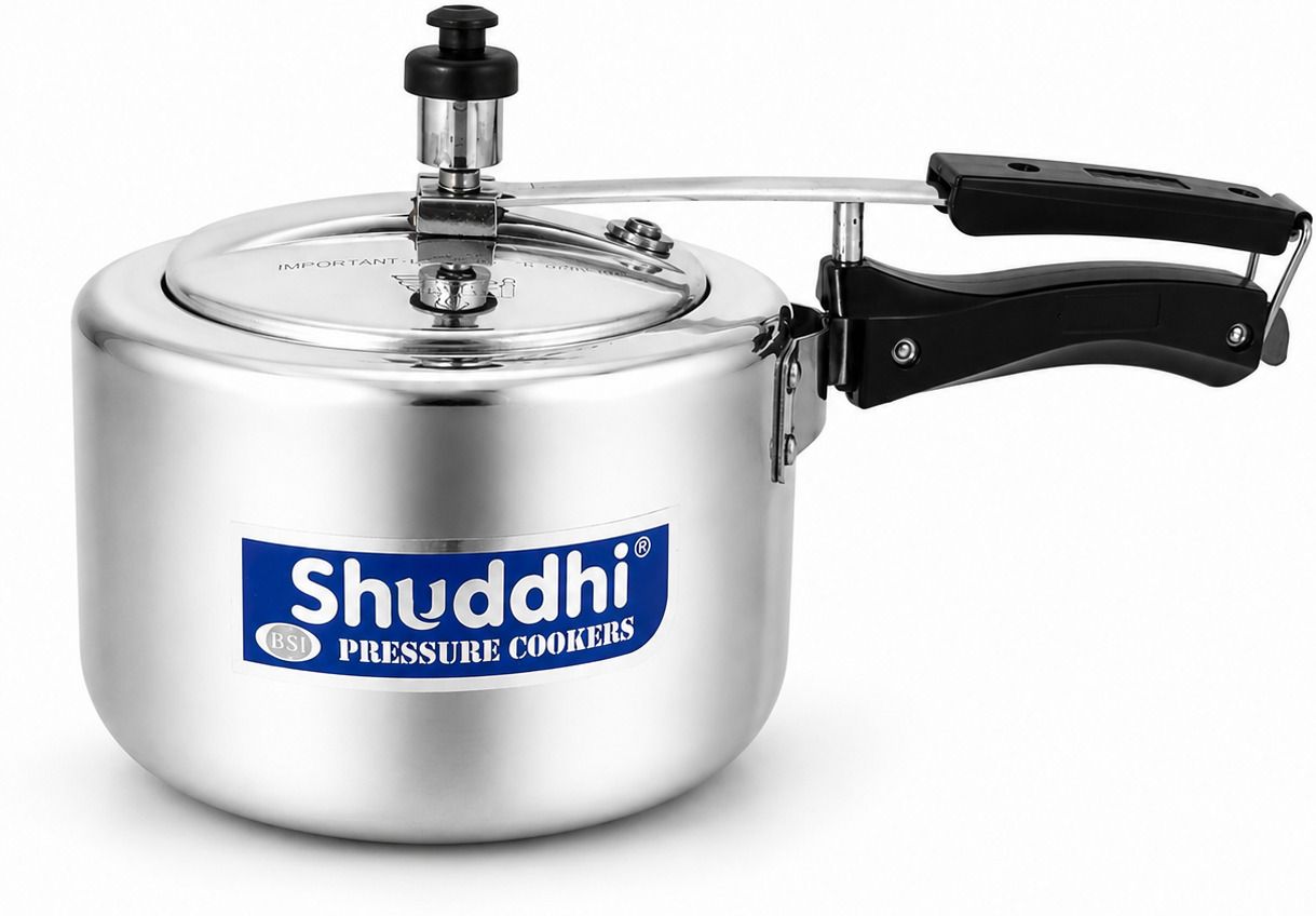 Heavy Base Aluminium Pressure Cooker 3 L Pressure Cooker-image-33