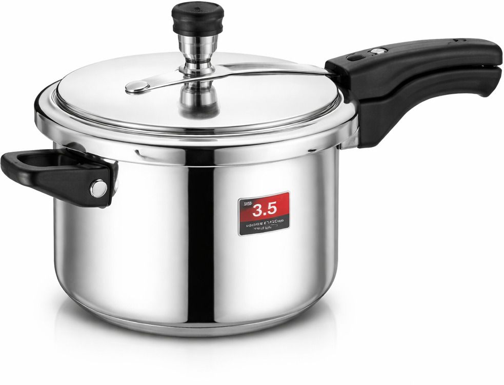 OSPC626 Orange Flato Triply Cooking Pot 5.0 Ltr 5 L Induction Bottom Pressure Cooker-picture-13