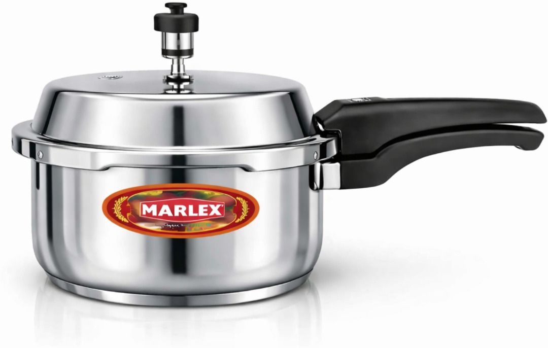 marlex Romantica Sandwich Bottom Stainless Steel Pressure Cooker 2 L Induction Bottom Pressure Cooker-picture-22