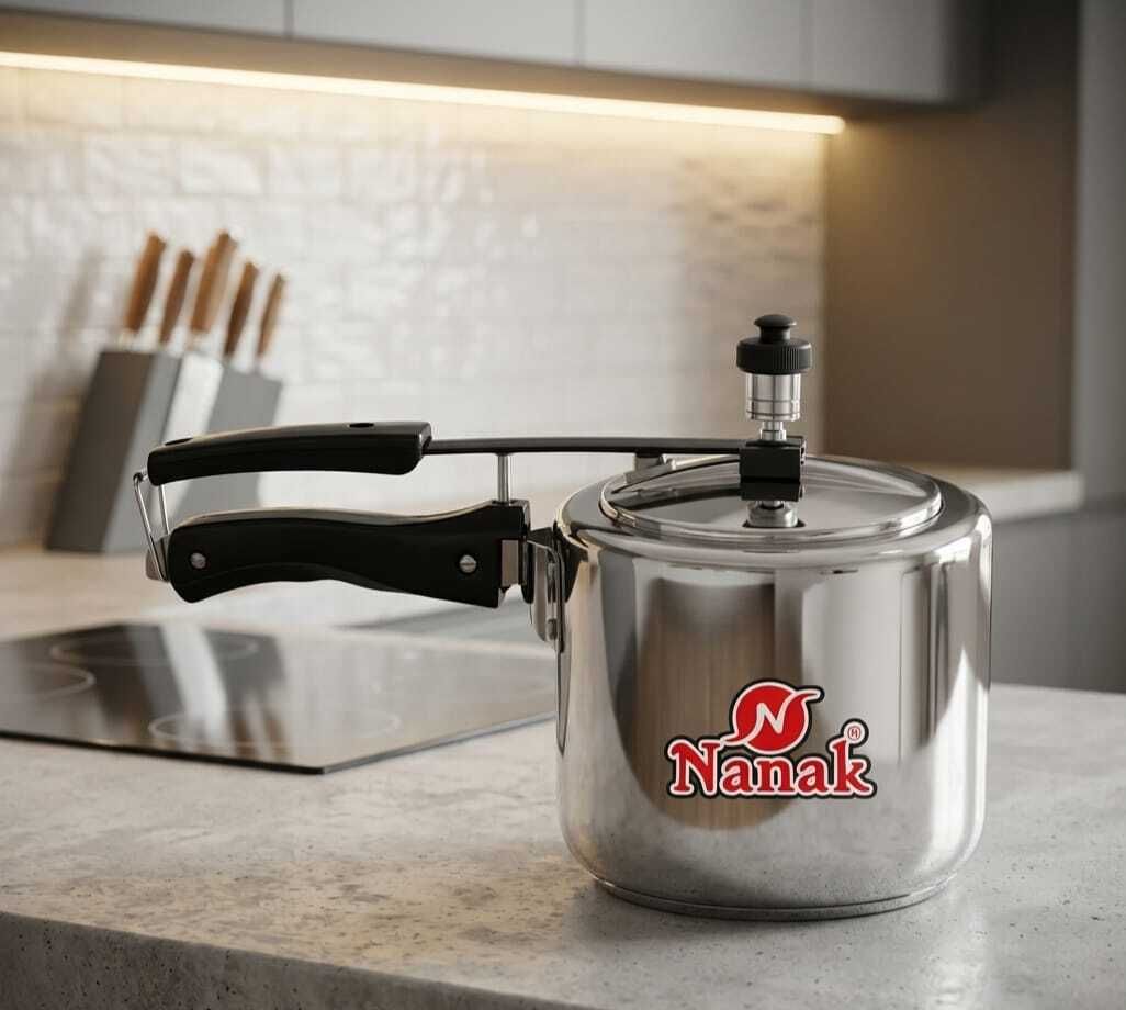 INDUCTION BASE PRESSURE COOKER 2LTR , ALUMINIUM PRESSURE COOKER 2 L Induction Bottom Pressure Cooker & Pressure Pan-image-12